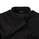 Chefs Works Montreal Cool Vent Unisex Short Sleeve Chefs Jacket Black XL