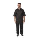 Chefs Works Montréal Cool Vent Veste de chef unisexe à manches courtes Noir M