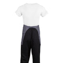 Whites Short Bistro Apron Charcoal