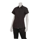 Chef Works Damen Cool Vent Chefs Shirt Schwarz 2XL