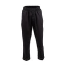 Chef Works Unisex Cool Vent Baggy Kochhose, Schwarz, L