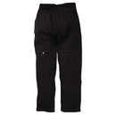Chef Works Pantalon de cuisine unisexe Cool Vent Baggy Noir XS