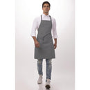 Chef Works Bib Apron Grey
