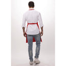 Chef Works Bib Apron Red