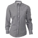 Chef Works Damen Gingham-Hemd Schwarz M