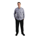 Chef Works Chemise Vichy Homme Noir L