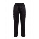 Chef Works Unisex Slim Fit Cargo-Kochhose Schwarz S