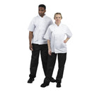 Whites Boston Unisex Short Sleeve Chefs Jacket White 2XL