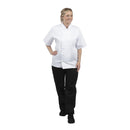 Whites Boston Unisex Short Sleeve Chefs Jacket White 2XL