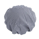 Whites Peaked Unisex Hat Blue and White Check