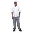 Whites Vegas Pantalon de chef unisexe Petit carreaux bleus et blancs XL