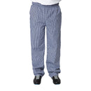 Whites Vegas Chefs Pantalon unisexe Petit carreaux bleus et blancs XS
