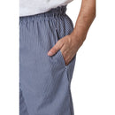 Whites Unisex Vegas Chefs Trousers Small Blue and White Check L