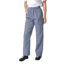 Whites Vegas Pantalon de chef unisexe Petit carreaux bleus et blancs XL