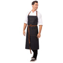 Tablier à bavette large Chef Works Urban Memphis Indigo