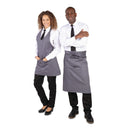 Whites Tablier de service à col en V Charbon
