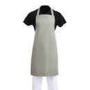 Tablier à bavette en polycoton Whites Olive