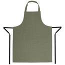 Tablier à bavette en polycoton Whites Olive