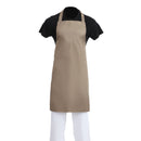 Whites Polycotton Tan Bib Apron Tan