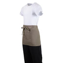 Tablier de bistro court Whites Tan