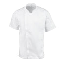 Chef Works Springfield Zipper Mens Chefs Jacket White XS