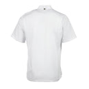 Chef Works Springfield Zipper Veste de chef pour homme Blanc XL