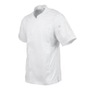 Chef Works Springfield Zipper Mens Chefs Jacket White L