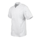 Chef Works Springfield Zipper Veste de chef pour homme Blanc XL