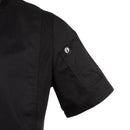 Chef Works Springfield Zipper Veste de chef pour homme Noir XXL