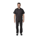 Chef Works Springfield Zipper Mens Chefs Jacket Black XS