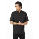 Chef Works Springfield Zipper Veste de chef pour homme Noir XXL