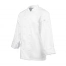Chef Works Calgary Long Sleeve Cool Vent Unisex Chefs Jacket White XL