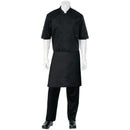 Chef Works Halbe Bistroschürze Schwarz
