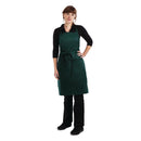 Tablier à bavette de boucher Chef Works vert chasseur