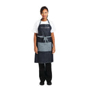 Chef Works Urban Manhattan Bib Apron Indigo