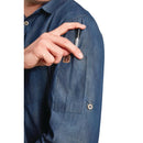 Chef Works Urban Detroit Langarm-Jeanshemd Blau L