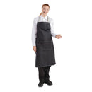 Southside Latzschürze Denim Schwarz
