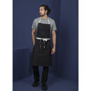Southside Latzschürze Denim Schwarz
