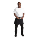 Southside Taillenschürze Denim Schwarz 760 mm