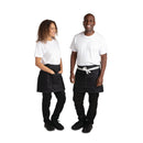 Southside Taillenschürze Denim Schwarz 760 mm