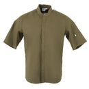 Southside Band Collar Chef Jacket Kaki Taille L