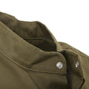 Southside Band Collar Chef Jacket Khaki Size XL