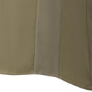 Southside Kochjacke mit Stehkragen, Khaki, Größe M