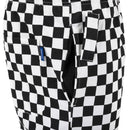 Whites Unisex Vegas Hose Big Black &amp; White Check Größe L