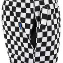 Whites Pantalon Vegas unisexe Big Black &amp; White Check Taille S