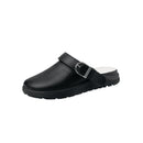 Abeba Mikrofaser Active Clog Schwarz Größe 43