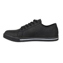 Slipbuster Recycled Microfibre Safety Trainers Matte Black 40