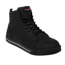 Bottes montantes de sécurité en microfibre recyclée Slipbuster Noir Mat 46