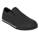 Slipbuster Slip-on-Schuh aus recycelter Mikrofaser, Mattschwarz, 45