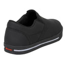 Slipbuster Slip-on-Schuh aus recycelter Mikrofaser, Mattschwarz, 45